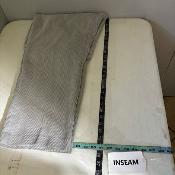 Alfred Dunner Corduroy Eskimo Kiss 14 Gray Pants Classic Fit - Picture 6 of 11